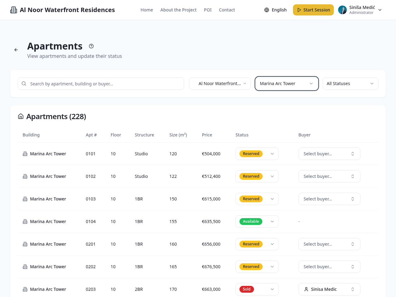 Sales-safe status updates